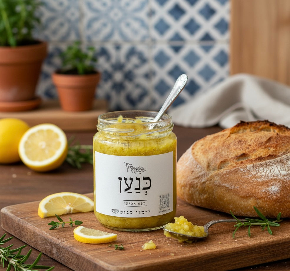 לימון כבוש 212 מ"ל